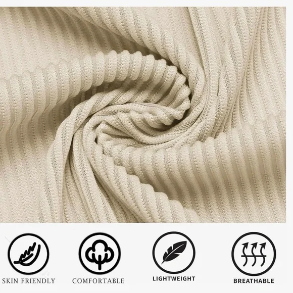 NWT COOFANDY Men's Casual Button Down Shirt - Picture 4 of 6